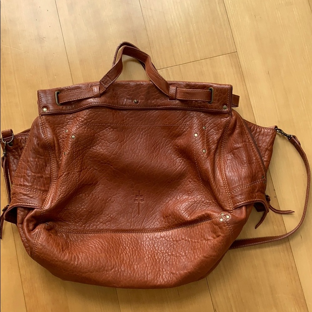 Jérôme Dreyfuss Carlos rust orange/cognac